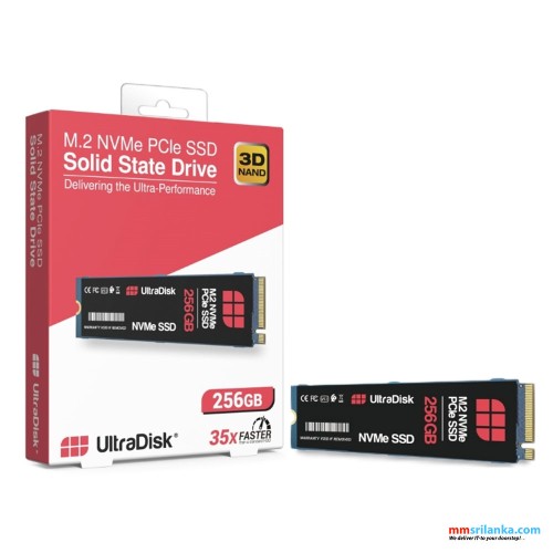 ULTRADISK 256GB M.2 NVME PCle SSD (2Y)